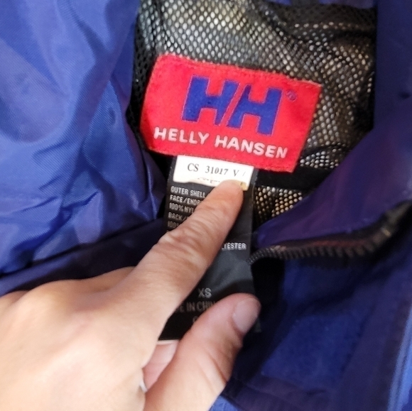 HELLY HANSEN Y2K 90'S COLORBLOCK WINDBREAKER, SZ XS - Picture 7 of 16